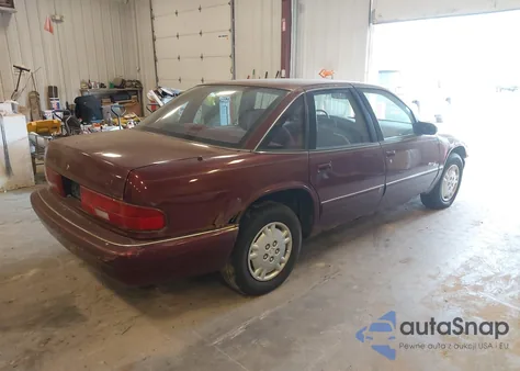 1996 Buick Regal Custom from USA, damaged, VIN 2G4WB52MXT1510796